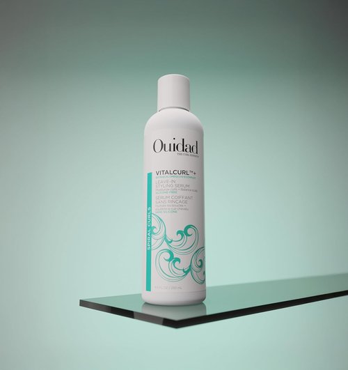 Ouidad VitalCurl + Leave-In Styling Hair Serum - 8.5 oz Lightweight Hydrating Serum for Curly Hair & Scalp | Restores Shine & Moisture