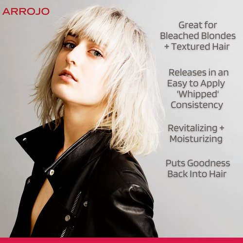 ARROJO Whipped Treatment Hair Color Conditioner - Deep Conditioner for Color Treated Hair | Preserves Shine & Luster (7.5 oz)