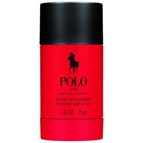 Ralph Lauren Fragrances Polo Red - Men's Deodorant - Woody & Spicy Scent - Alcohol-Free, Long Lasting - 2.6 Oz