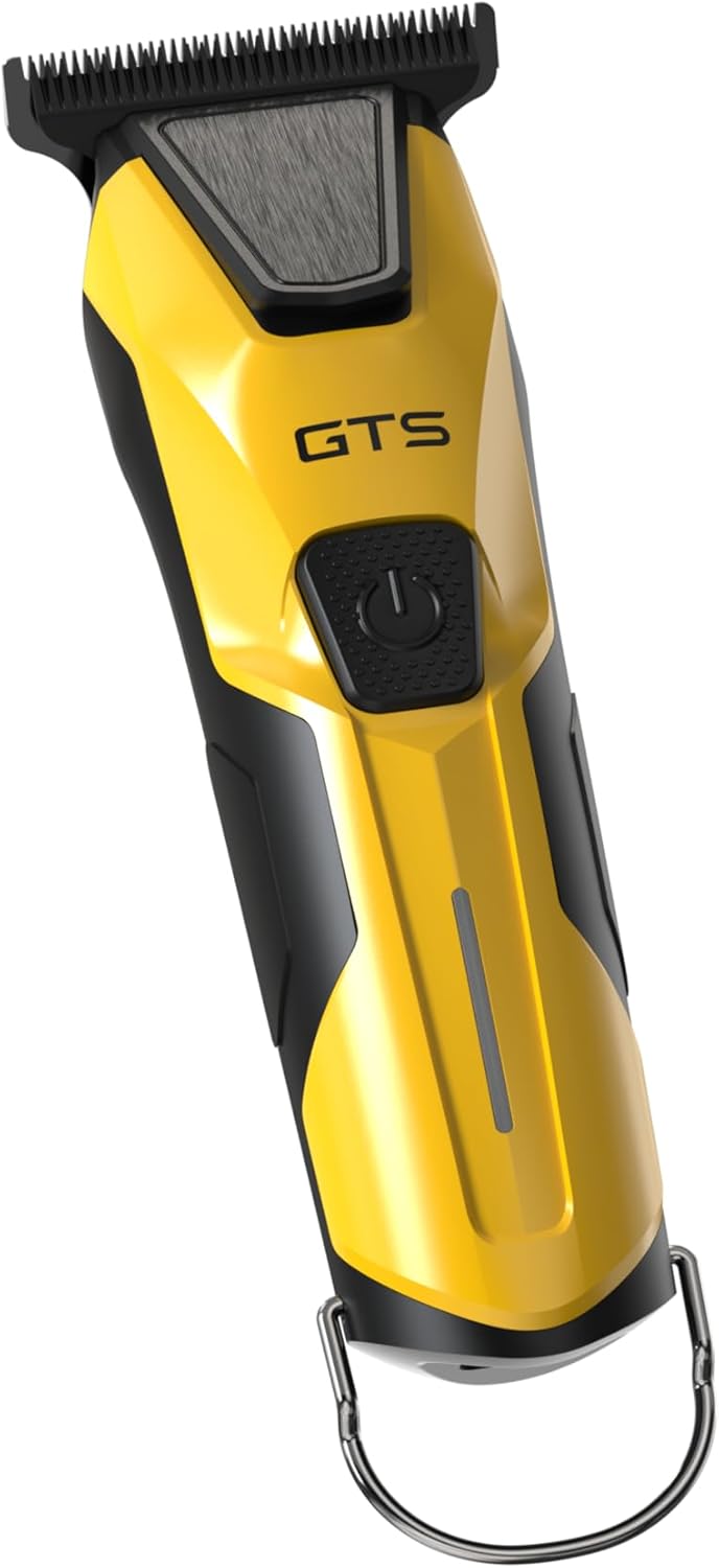 Skiennix Professional Hair Clippers - Cordless Barber Trimmer Set for Men | Fade Haircut Kit in Yellow