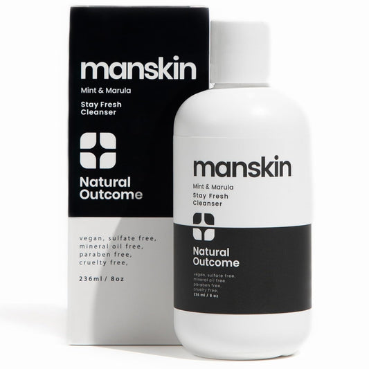 Skiennix Men's Face Wash - Natural Cleansing Gel with Mint & Marula Oil | Sulfate-Free 8 oz