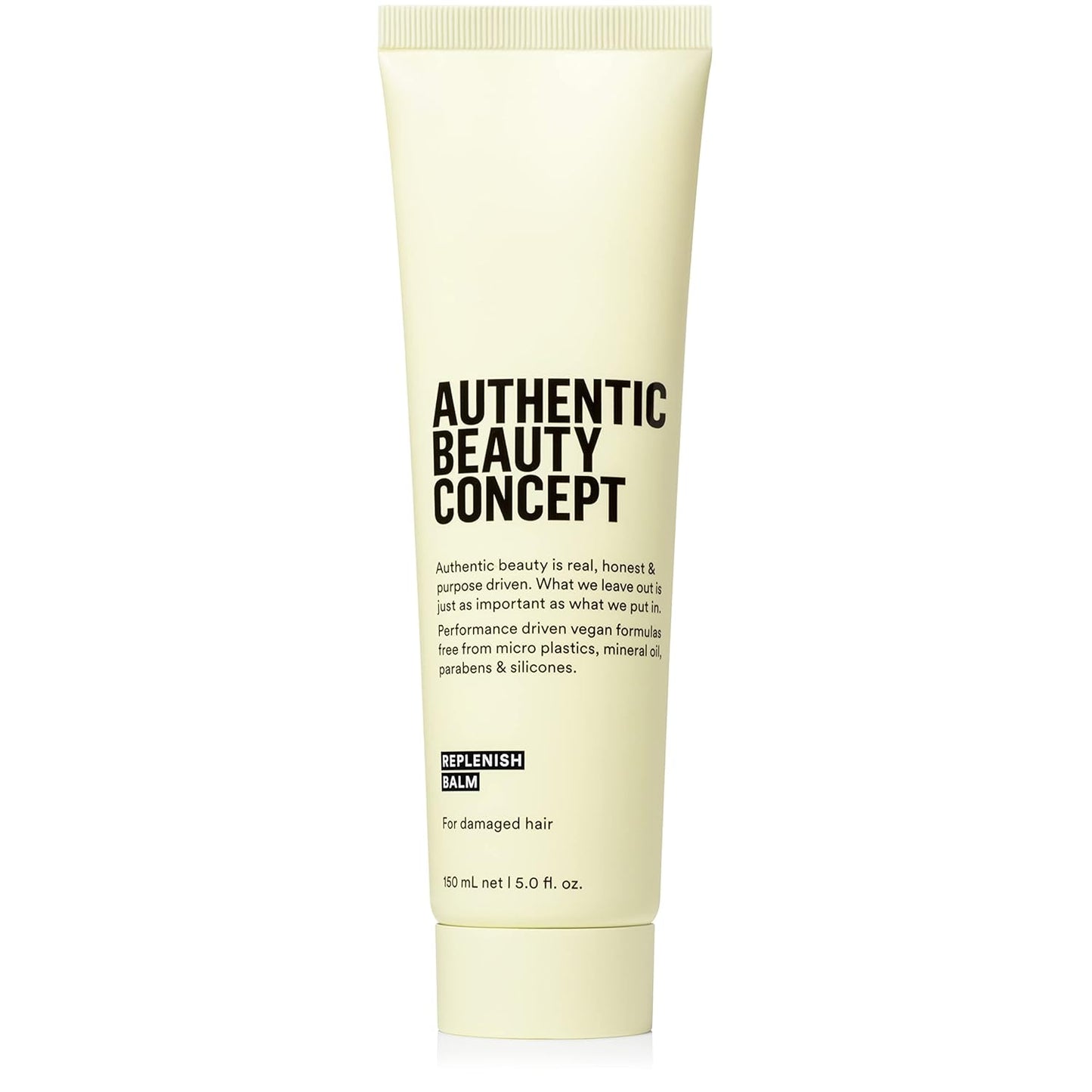 Authentic Beauty Concept Replenish Balm - Replenishing Hair Balm for Damaged Hair | Protects & Strengthens | Vegan & Cruelty-Free | 5 fl. oz