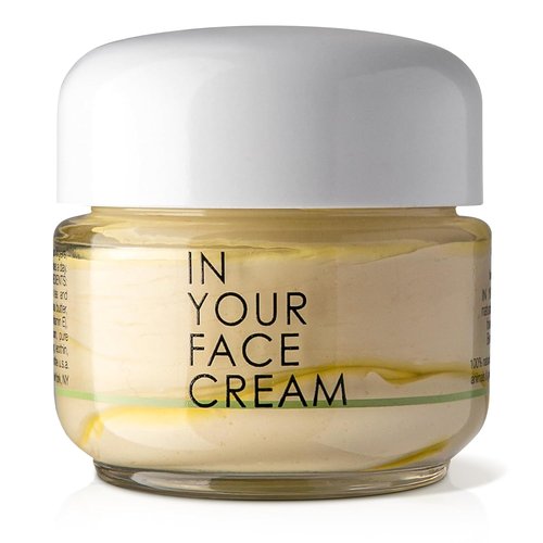 **IN YOUR FACE Cream - Luxurious Anti-Wrinkle Face Moisturizer with Coenzyme Q10 & Vitamin C - Deep Hydration for Youthful Skin**