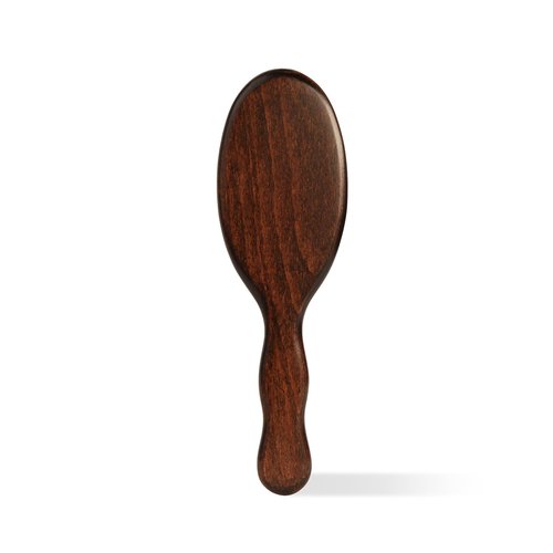 BUR BUR Mermaid Brush - Wet Detangling Hair Brush | Flexible Nylon Bristles & Wooden Handle | Scalp Massager
