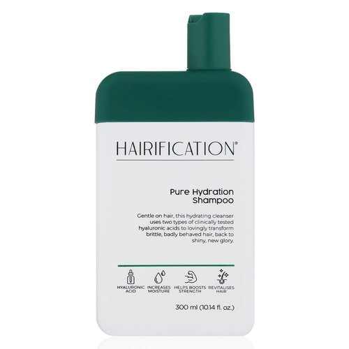 Pure Hydration Shampoo - Nourishing Formula with Hyaluronic Acid & Niacinamide | 300ml for Dry or Fine Hair