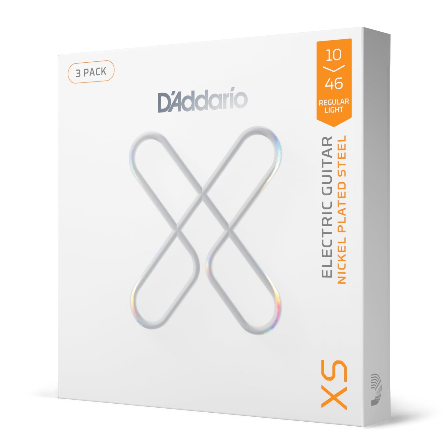 D'Addario Electric Guitar Strings, XS Nickel Coated, XSE1156, Med Top/X-Heavy Bottom Gauge 11-56, 6-String Set, Pack of 1