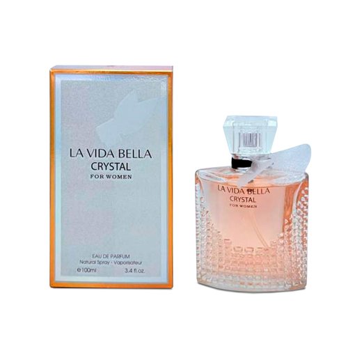 La Vida Bella Eau de Parfum for Women - Elegant Floral Fragrance | 3.4 Fl Oz with Warmth