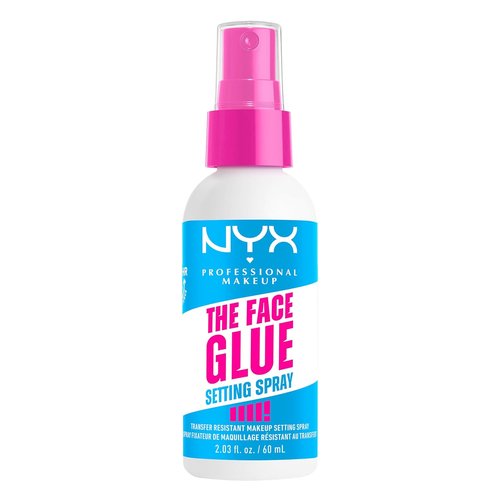 NYX Professional Makeup Face Glue Setting Spray - Transfer-Resistant & Waterproof | 24HR Makeup Wear