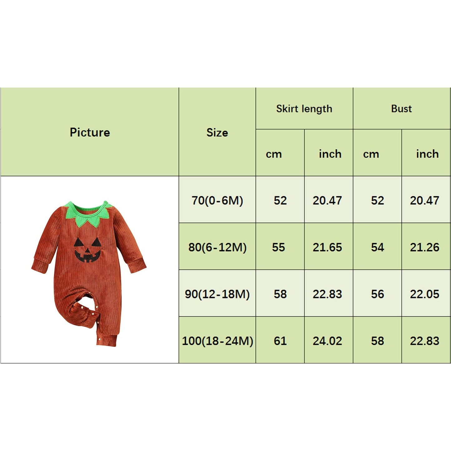 LouVasabuce Toddler Baby Girls Boys Halloween Long Sleeve Pumpkin Face Pattern Romper+ Cap +Slipper Socks 3Pcs Outfits