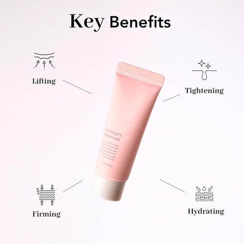NOWATER Collagen Wrapping Mask - Hydrating & Firming Hydrolyzed Collagen Peel Off Mask (2.4 fl. oz)