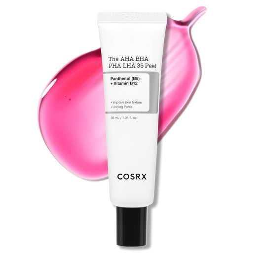 COSRX AHA BHA PHA LHA 35% Peel - Chemical Exfoliating Gel for Dull, Oily Skin | 1.01 fl. oz / 30 ml