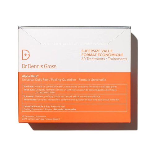 Dr. Dennis Gross Alpha Beta Universal Daily Peel - Smooth Uneven Tone & Texture | 60 Treatments