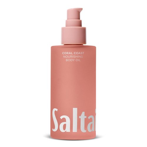 Saltair Body Oil - Silky Moisturizer for Hydrating Dry Skin | Non-Greasy, Well-Absorbing Formula - Coral Coast, 4oz
