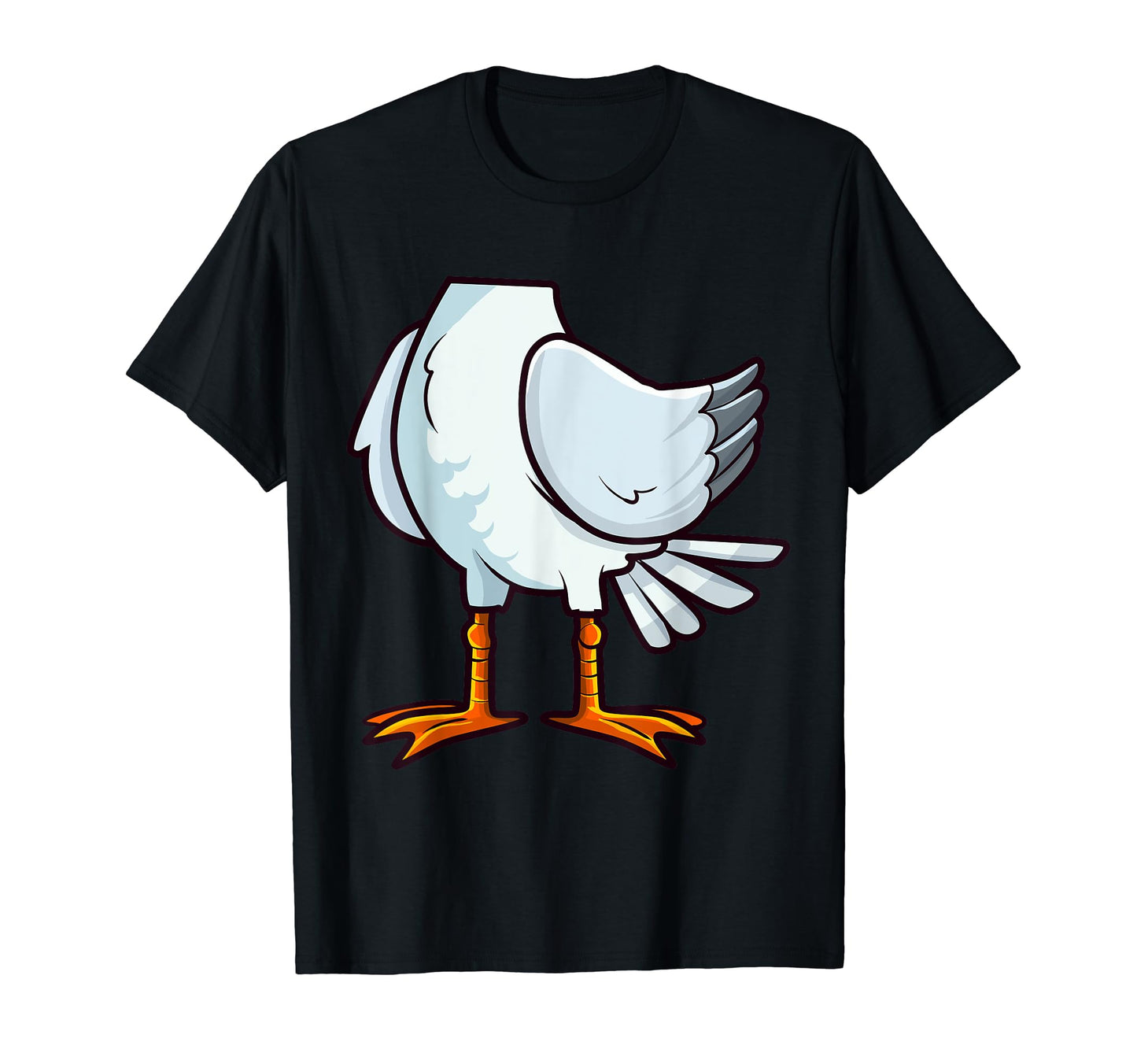 Seagull Funny Halloween Costume Party Cosplay Seabirds Kids T-Shirt