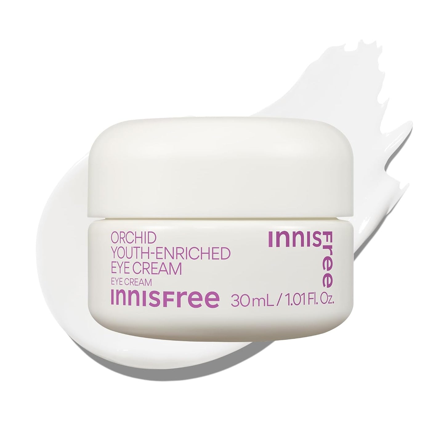 Innisfree Orchid Youth-Enriched Eye Cream - Korean Firming Treatment for Smooth Fine Lines
