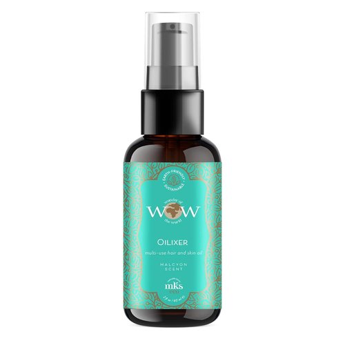 MKS Eco WOW Oilixir - Multi-Use Hair & Skin Oil, Halcyon Scent - 2 Fl Oz | Vegan & Cruelty-Free Formula