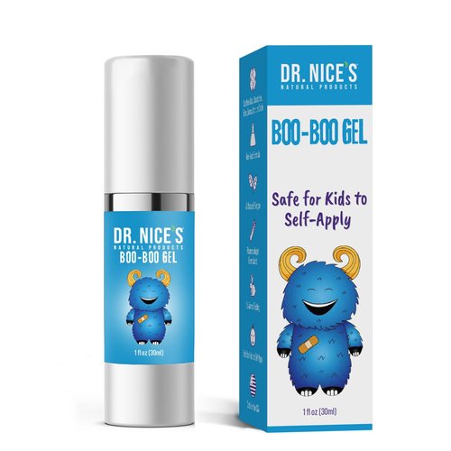 Dr. Nice's Boo-Boo Gel for Kids - Soothing Hydrogel for Cuts, Scrapes & Burns | 30 ML