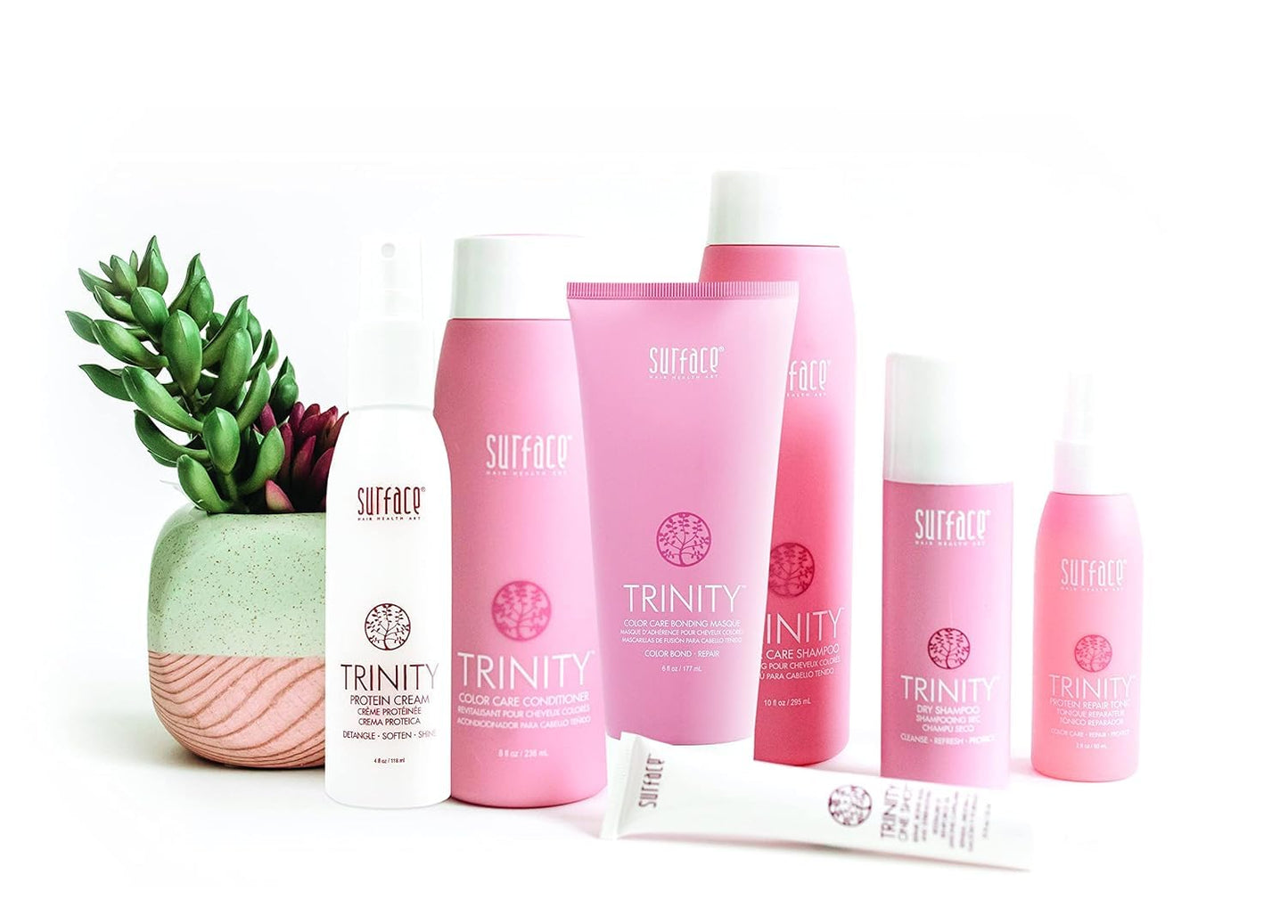 Surface Hair - Trinity Color Care Conditioner | Cleansing, Shine & Volume for Color-Treated Hair - 2 fl oz