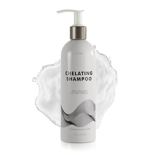 Regine Switzerland Chelating Shampoo - Deep Cleansing for Oily Hair & Scalp | Removes Hard Water Buildup - 12 Fl Oz