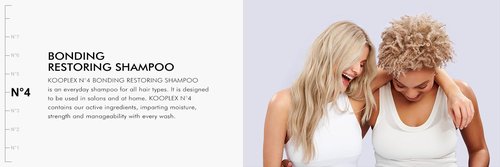 Nº4 Bond Repair Shampoo - Restores Broken Hair Bonds with Argan Oil & Protein | Sulfate-Free, 15.06 fl. oz / 450 ml