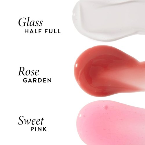Laura Geller New York Lip Oil - Fine Shine Glossy Hydrating Formula in Rose Garden - Pink