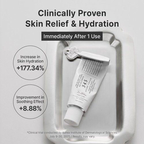 Dr.Althea 345 Relief Cream - Daily Face Moisturizer for Soothing Recovery & Blemish Care | 0.50 Fl Oz (Vegan)