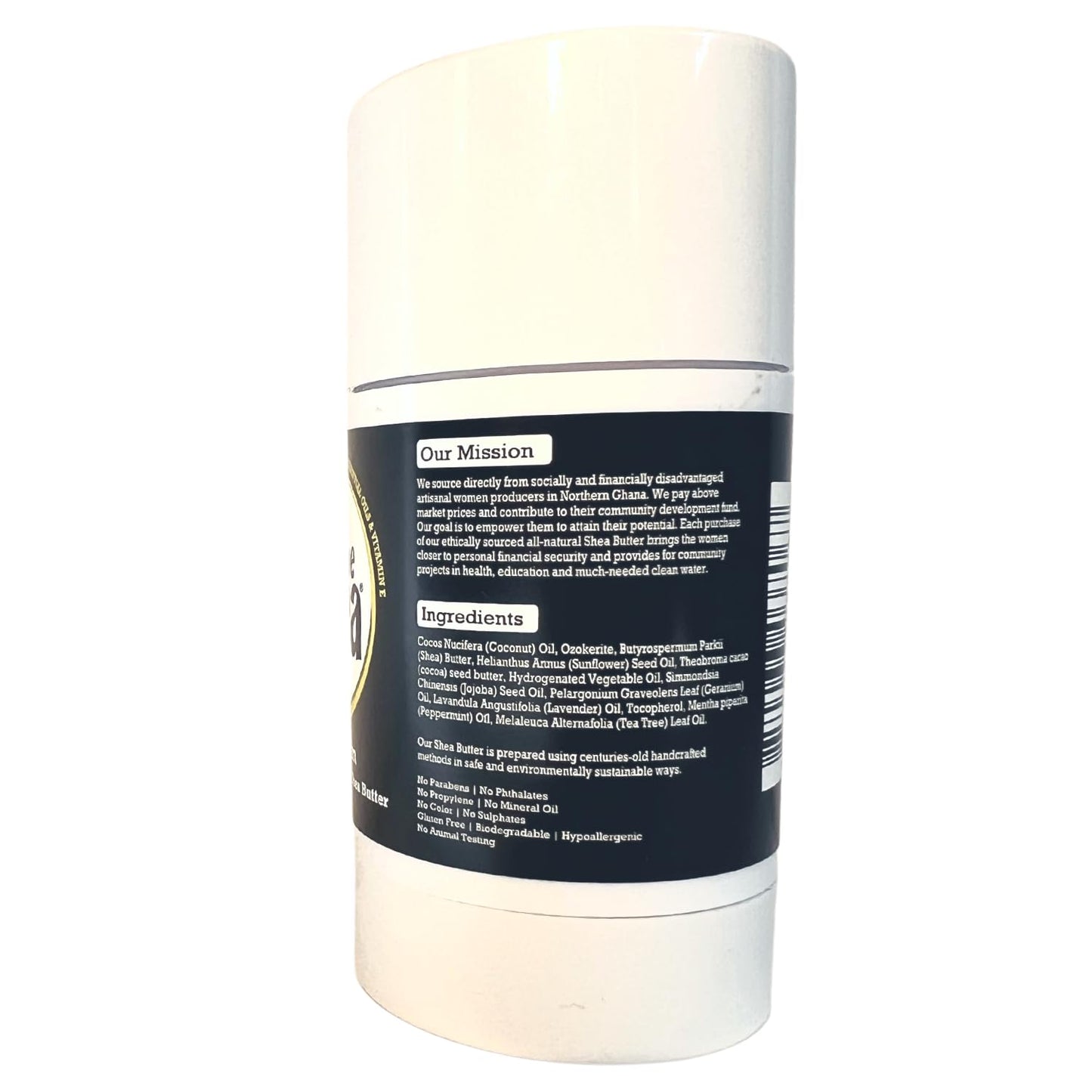 True Shea All-Natural Heel Balm - Moisturizing Foot Balm for Cracked Heels & Dry Feet | 2.5 oz