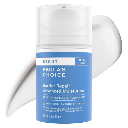 Paula's Choice RESIST Barrier Repair Moisturizer - Deep Hydration Face Cream with Ceramides & Peptides | Anti-Aging for All Skin Types