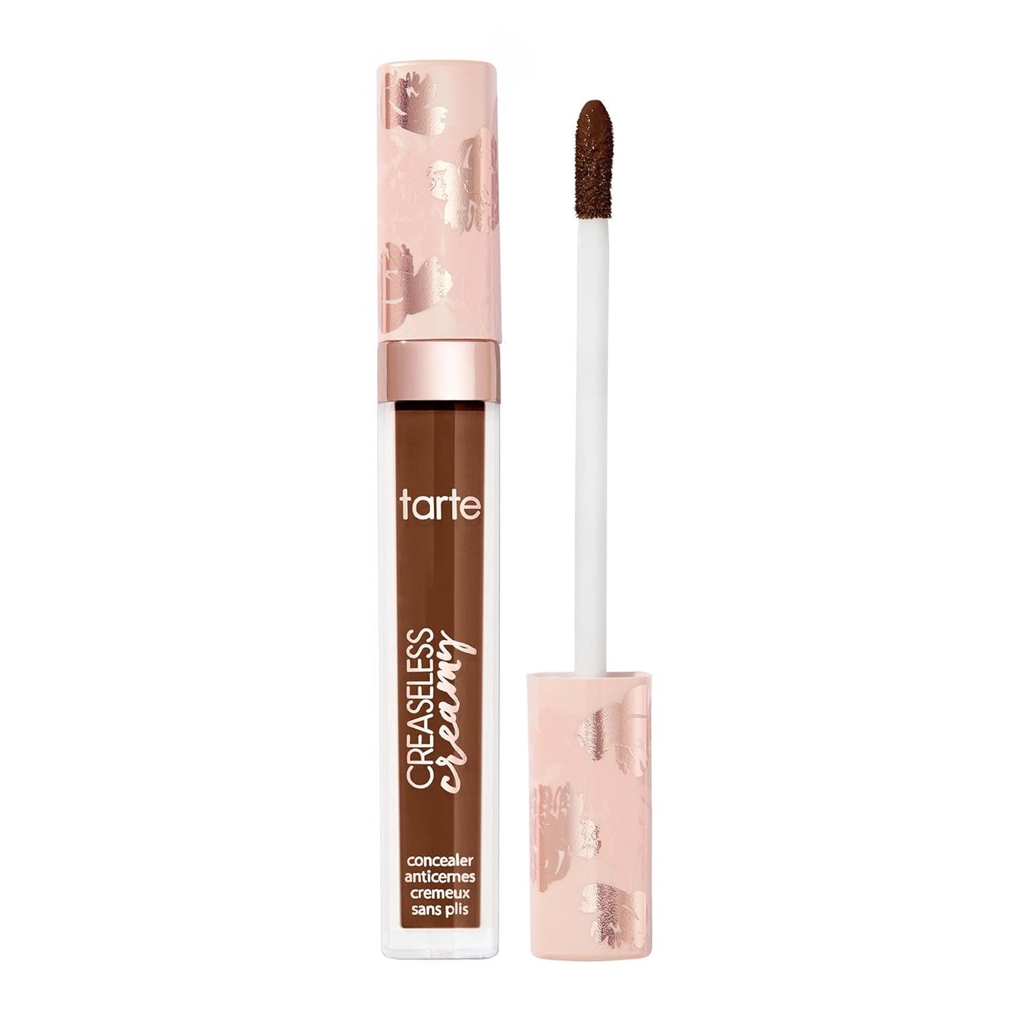 Tarte Creaseless Creamy Full-Coverage Concealer - Waterproof, Hydrating Formula with Vitamin E & Niacinamide for Dark Circles & Blemishes | Vegan & Cruelty-Free