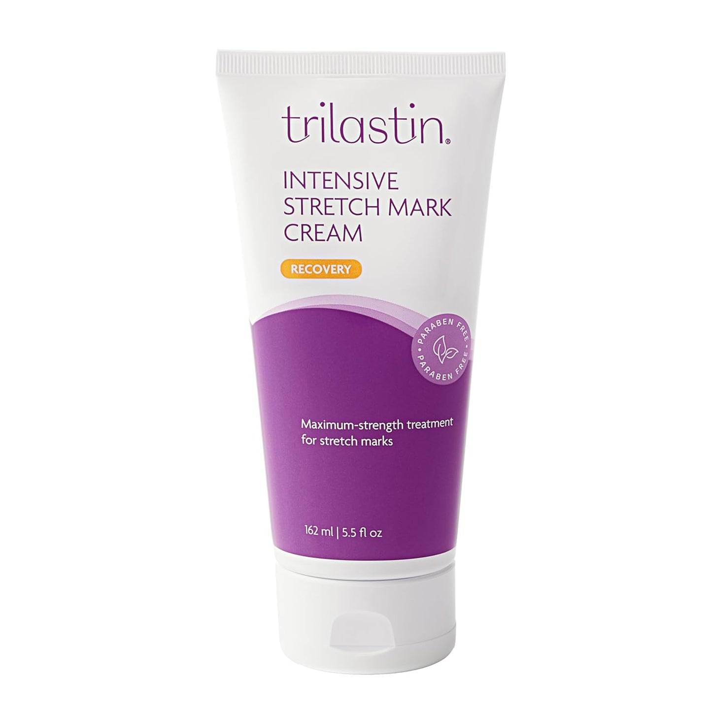 TriLASTIN Stretch Mark Cream - Hydrating Body Lotion with Collagen, Niacinamide & Vitamin E - Unscented 5.5 oz