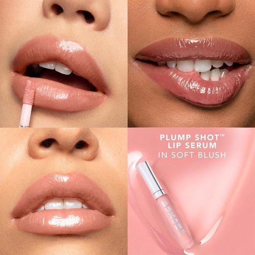 Buxom Plump Shot Lip Serum - Advanced Peptides & Hyaluronic Acid for Fuller Lips | Cruelty-Free