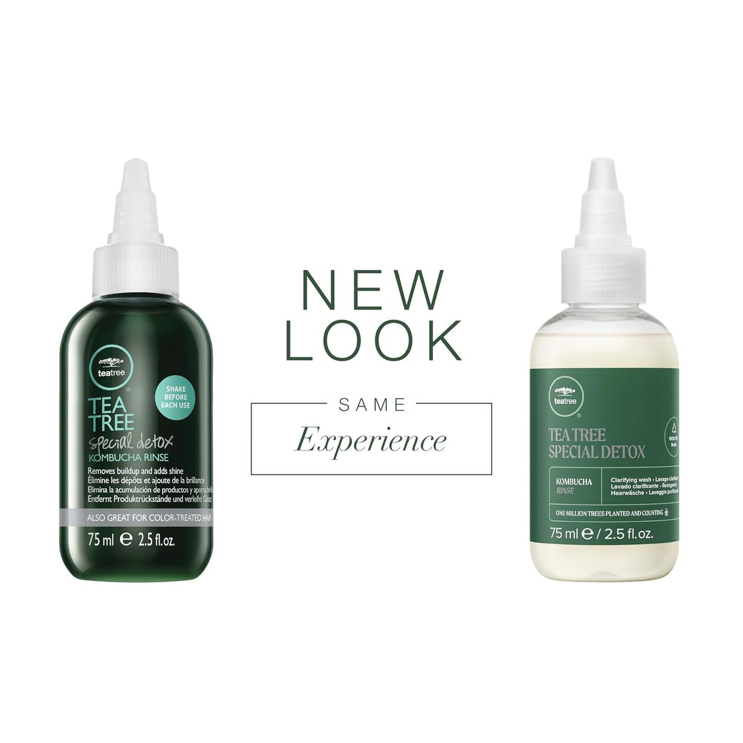 Tea Tree Special Detox Kombucha Rinse - Removes Buildup & Adds Shine for All Hair Types