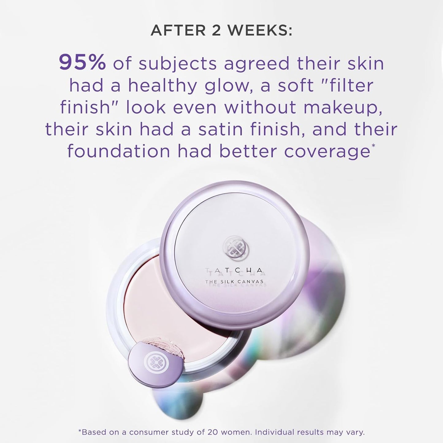 Tatcha The Silk Canvas - Poreless Face Primer for Flawless Makeup Finish | 20g | 0.7oz