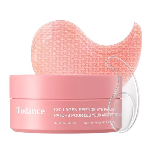 BIODANCE Collagen Peptide Eye Patches - Anti-Wrinkle & Smile Line Treatment | 60 Count Under Eye Masks