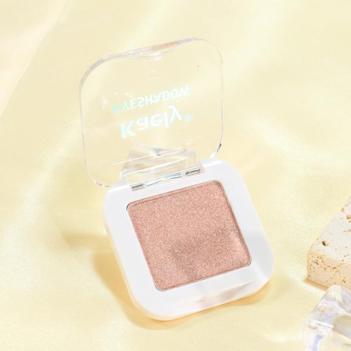Evpct Dusty Pink Champagne Eyeshadow Palette - High Pigment Rose Gold & Ice Pink Glitter Cream for Older Women