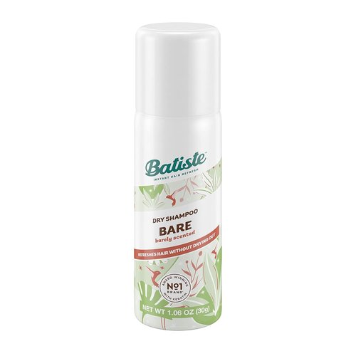Batiste Dry Shampoo Bare Mini Travel Size 1.06 oz (Pack of 3)