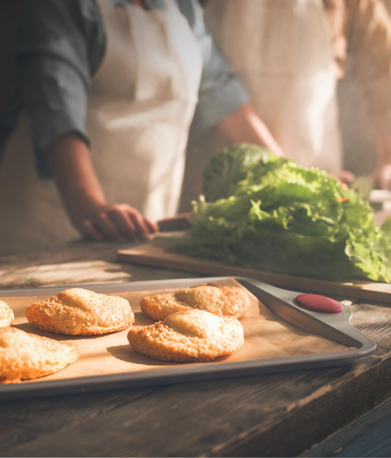 Parchment Paper Sheets, 9x13 In Non-Stick Precut Baking Parchment for Baking, Grilling, Air Fryer, Steaming, and More (Unbleached) - Quarter Sheet Size, Perfect for Bread, Cakes, Cookies, 100PCS