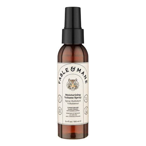 Fable & Mane Moisturizing Volume Spray - Softens & Plumps for Thicker Hair | Non-Sticky Heat Protection