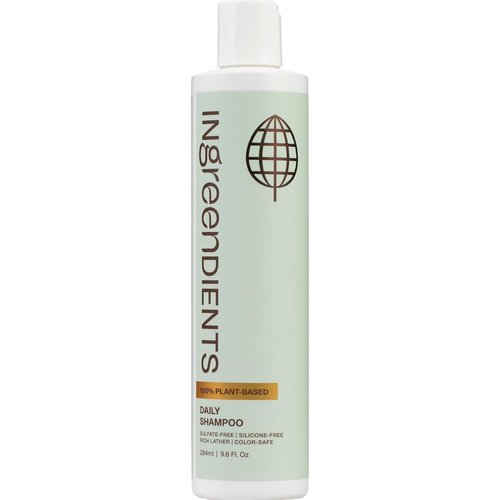Ingreendients Natural Shampoo - Organic, Sulfate-Free & Color Safe with Tea Tree Oil | Vegan & Gluten-Free