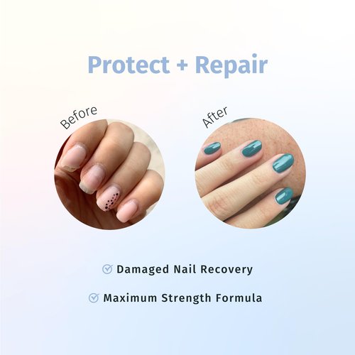 Duri Rejuvacote 1 Nail Growth System - Maximum Strength Nail Strengthener for Damaged Nails from Gel, Acrylic Manicure | Grow Long Natural Fingernails Fast - Rejuvacare Nail Hardener - 0.45 fl. oz.