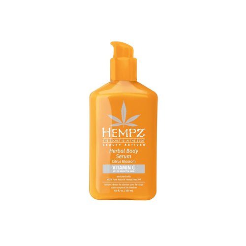 Hempz Citrus Blossom Body Serum - Lightweight & Fast Absorbing with Vitamin C | 8.5 fl. oz.