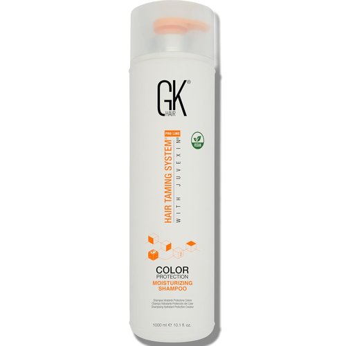 GK HAIR Vegan Moisturizing Shampoo & Deep Conditioning Hair Mask | Keratin Frizz Control, 33.8 Oz