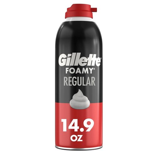 Gillette Foamy Classic Shave Foam - Quick, Smooth Shave & Irritation Protection | 14.9 Oz