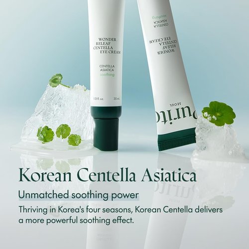 PURITO Centella Eye Cream - Soothing Formula for Sensitive Skin | Reduces Dark Circles & Puffiness | 30ml