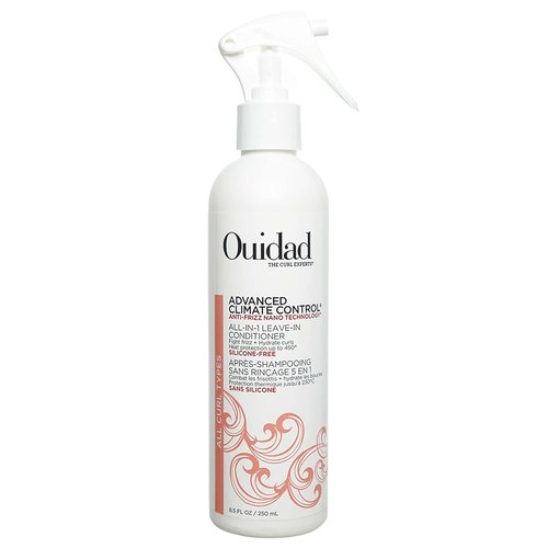 Ouidad Advanced Climate Control Leave-In Conditioner - Multi-Use Curl Care & Heat Protectant, 8.5 fl oz