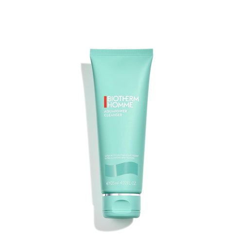 Biotherm Homme Aquapower Cleanser - Hydrating Face Wash for Oily & Dry Skin | 4.2 Fl. Oz. Tube
