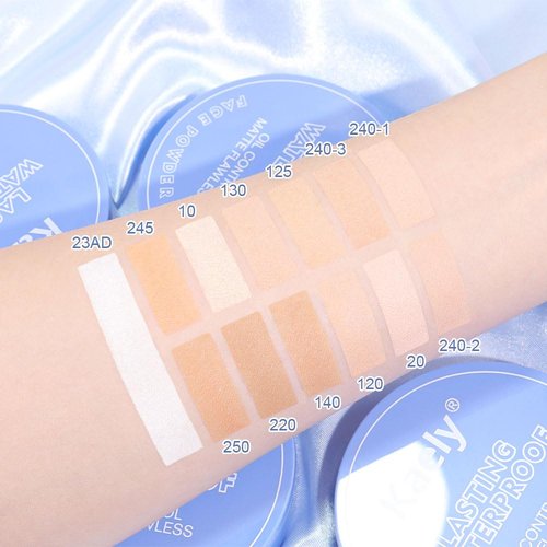 Evpct Oil Control Pressed Face Powder - Translucent Setting Powder for Women | Waterproof, Lightweight, 10 Porcelain