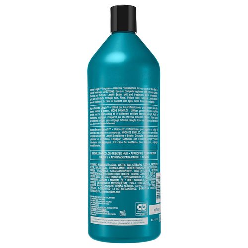 Redken Extreme Length Biotin Conditioner - Promotes Healthy Hair Growth & Strengthens Damaged Hair, 33.8 Fl Oz