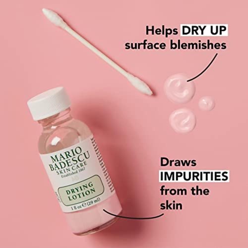 Mario Badescu Drying Lotion - Fast-Acting Acne Treatment | 1 Fl Oz for Clear Skin