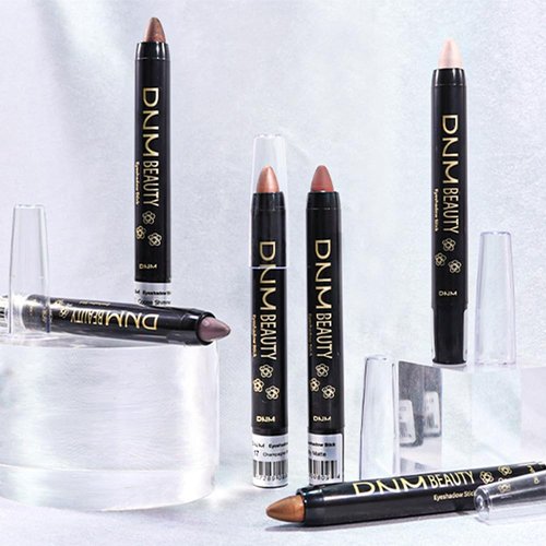 evpct Smoky Amethyst Shimmer Cream Eye Shadow Brightener Sticks Set for Eyes, Smoky Shimmery Matte Pencil Eye shadow Applicator Stick Pen Palette Makeup Waterproof sombras en crema para ojos 24#